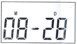 La temperatura mostrada en esta interfaz de display de estado es la temperatura ambiente actual. INTERFAZ DE DISPLAY DE CAPACIDAD DE REGISTRO.