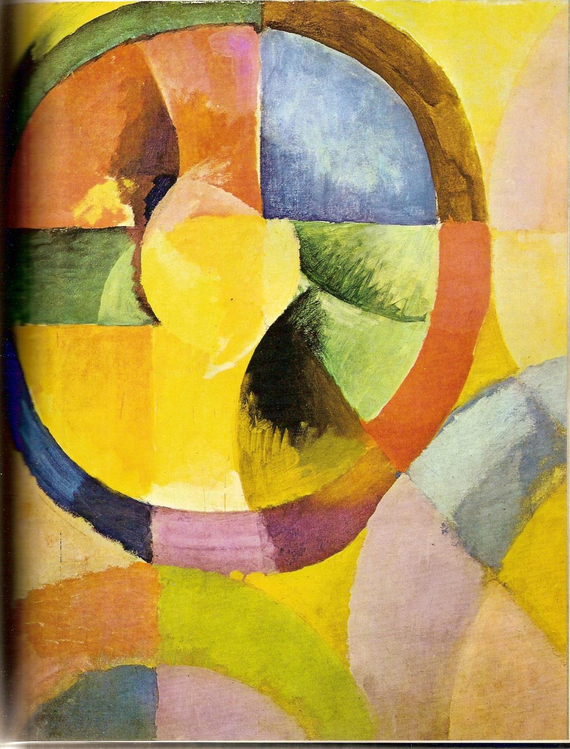 ROBERT DELAUNAY (1885-1941) El abstraccionismo creó un juego de colores primarios y un dinamismo en el mismo pincelazo que trazó nuevas formas basadas en la geometría pero de ninguna manera clásicas.