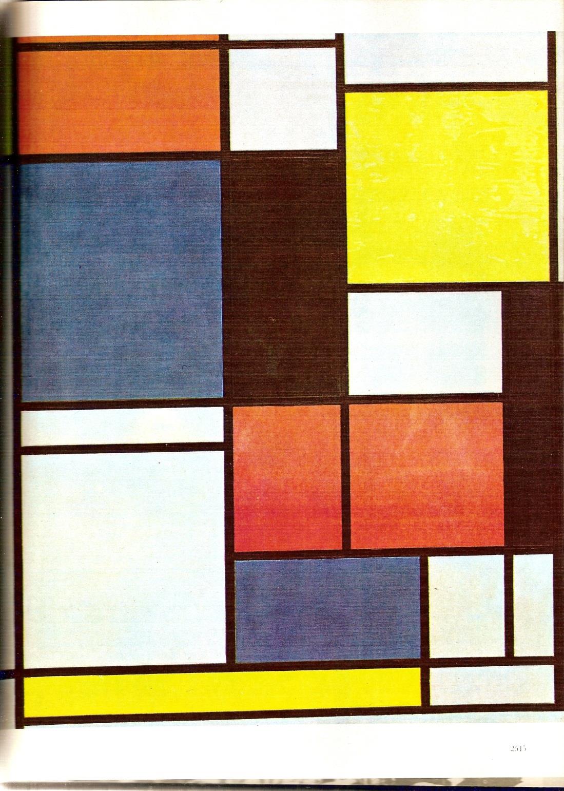 PIET MONDRIAN (1872-1944) El abstraccionismo geométrico clásico corrió a manos de Mondrian. Los colores primarios, azul, amarillo y rojo dominan su obra.