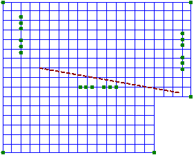 Figura 9. Perfil de tensión de paso en la ruta Nº2 de evaluación.