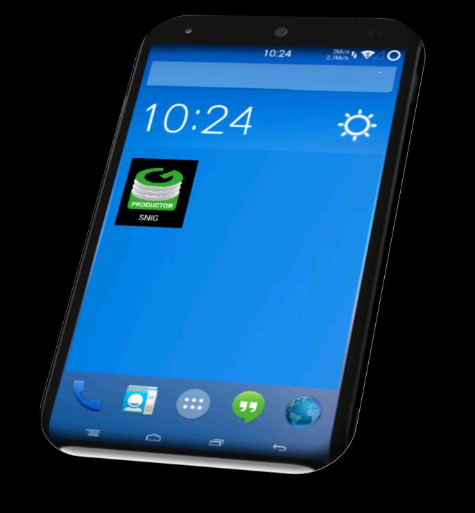 2. Descargar la aplicación Para hacer uso de la aplicación móvil Productor SNIG, el usuario deberá descargarla en su celular a través del Play
