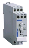 Modular Carril DIN 22,5 mm ETM2 ref 84874024 Versión ETM : Control de la temperatura de las máquinas con sondas PTC integradas Detección del corte de línea o de cortocircuito de las sondas Versión