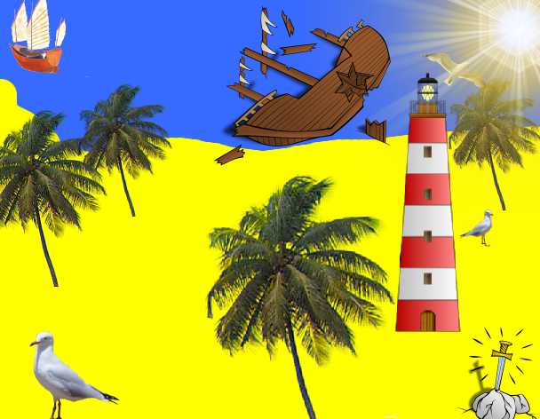 2.)Playa Cada niño en la Republica Dominicana conoce la Playa. Por eso vamos a dibujar una playa como el niño quiere. Tambien puede crear una ciudad.