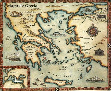 La expansión de los griegos.