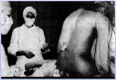 Horrores éticos Experimentación en época de guerra: - experimentación nazi en la 2ª Guerra Mundial Horrores éticos 1932-1972 Tuskegee (Alabama) U.