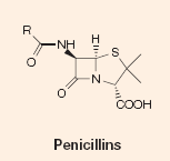 Clasificación de los antibióticos ORIGEN EFECTO ESPECTRO ESTRUCTURA QUÍMICA -- Naturales -- Bacteriostático -- Reducido -Penicilina V -Tetraciclinas -Vancomicina -Cloramfenicol Macrólidos -Penicilina