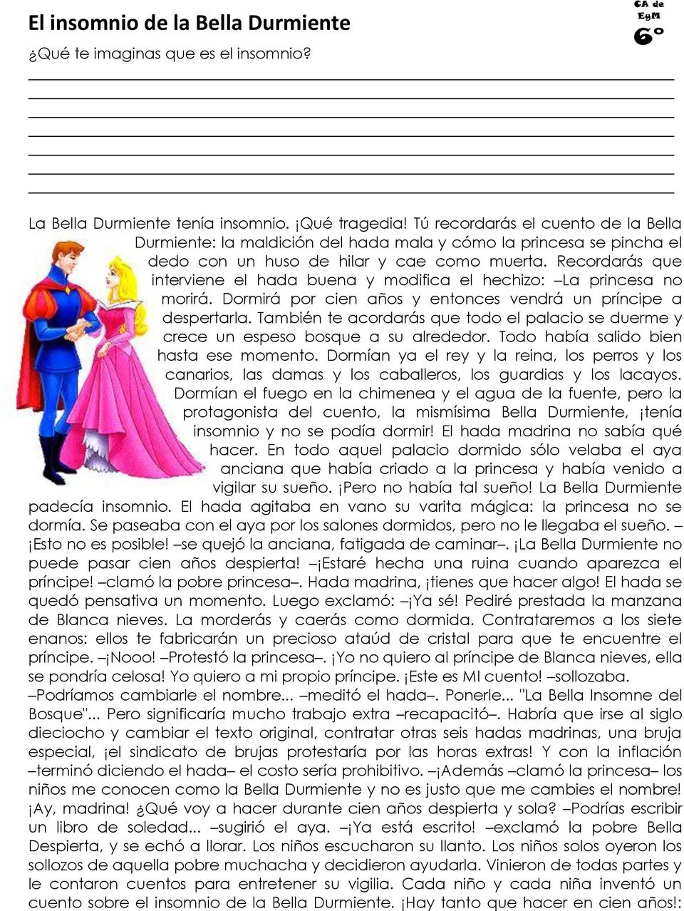 Por lo tanto Crónica Grasa El insomnio de la Bella Durmiente - PDF Free Download