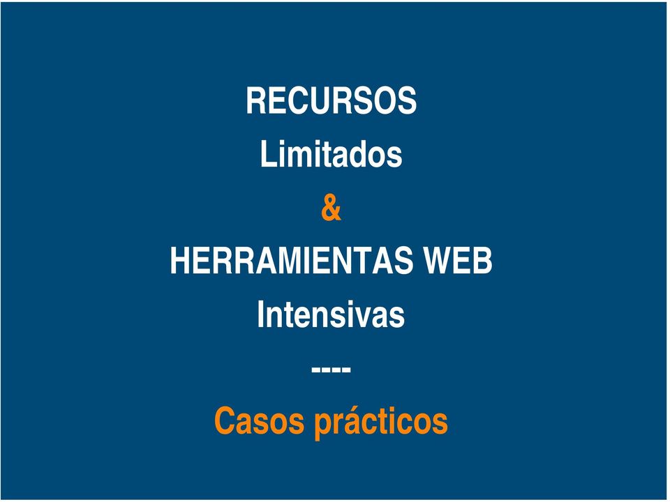 HERRAMIENTAS WEB