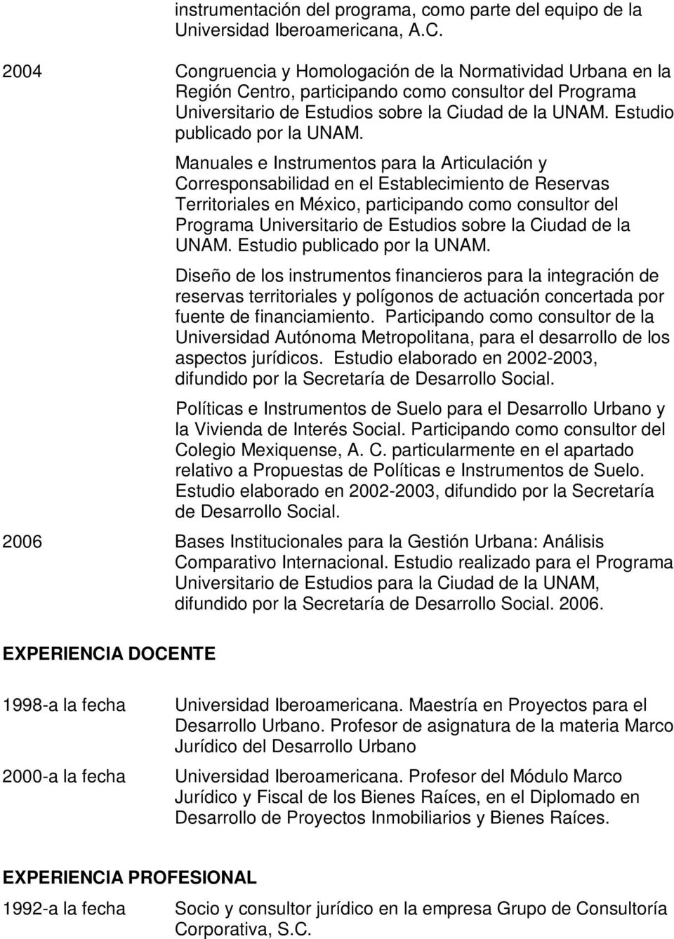 Estudio publicado por la UNAM.