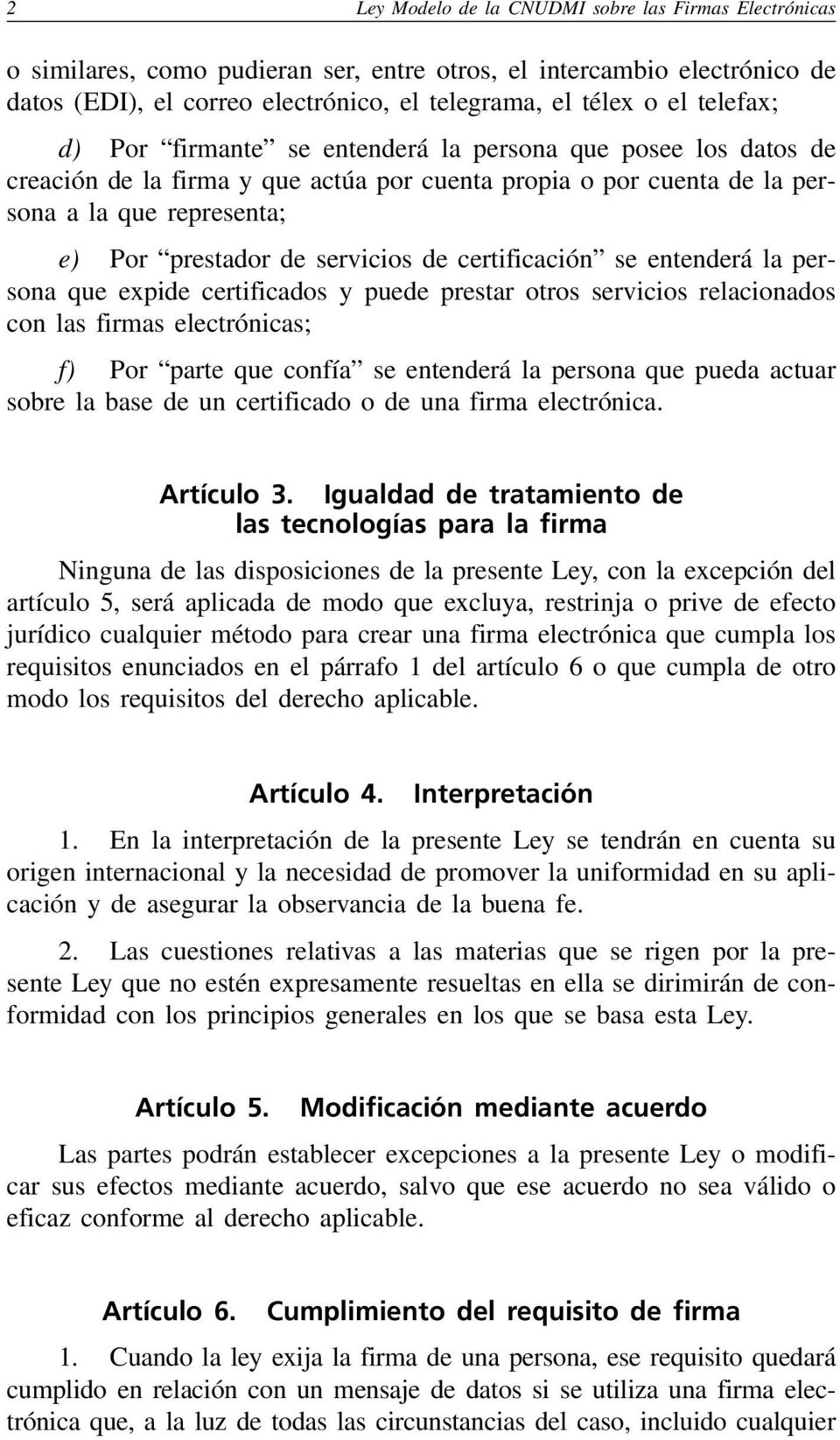 Ley Modelo de la CNUDMI sobre Firmas Electrónicas - PDF Free Download