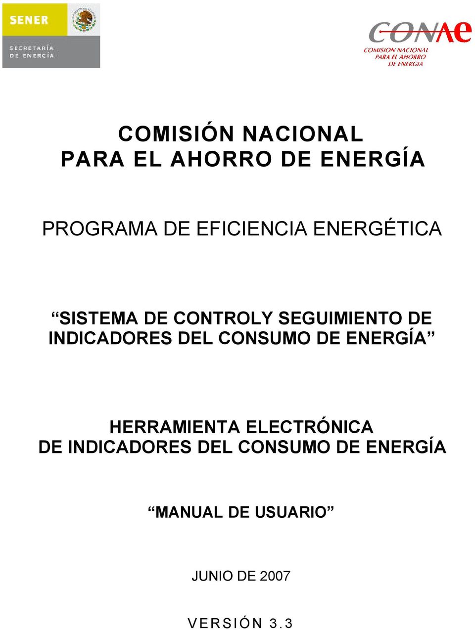 INDICADORES DEL CONSUMO DE ENERGÍA HERRAMIENTA ELECTRÓNICA DE