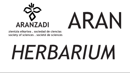 HERBARIO ARAN La Sociedad de Ciencias Aranzadi fue fundada en el año 1947 constituyéndose como una entidad sin fines lucrativos cuyos objetivos son la investigación científica del medio Natural y