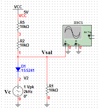 Experimento 2. Multiplicador de señales por semi-espejo de corriente Arme el circuito de la figura 4. Figura 4. Circuito de portadora.