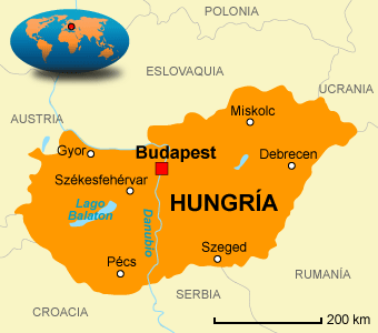 HUNGRÍA Año de entrada en la UE: 2004 Capital: Budapest Superficie