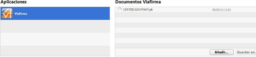 Página 6 de 25 Buscar el directorio donde se ha guardado el certificado de la FNMT, seleccionarlo y añadirlo pulsando Abrir Ahora aparecerá como Documento vinculado a la aplicación