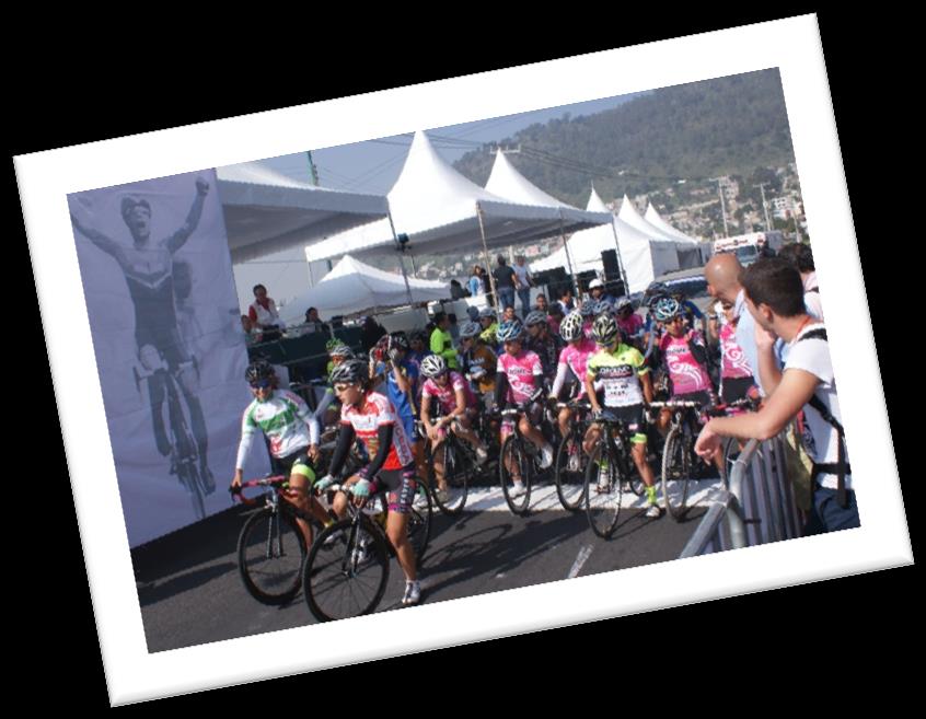 COPA GOBERNADOR DE CICLISMO En el pasado mes de Octubre se realizaron 2 etapas de la 1er copa gobernador de ciclismo en la ciudad de Toluca.