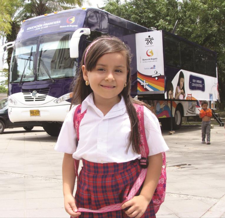 El Banco de Bogotá y su compromiso con la educación El Banco de Bogotá está comprometido con la educación financiera, siendo ésta una herramienta clave en el proceso de inclusión y bancarización de
