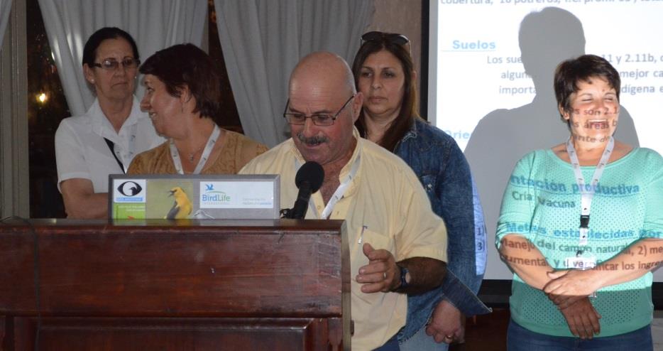 El Ing. Agr. Gustavo Garibotto del Sistema Nacional de Áreas Protegidas (SNAP), disertó sobre El valor de los productores en la investigación participativa de estrategias de pastoreo en Uruguay.
