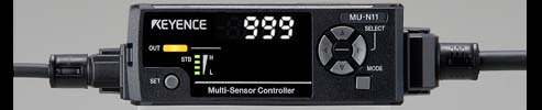 Serie MU-N Controlador multisensor Cuando se requiere funcionalidad adicional: El aumento de E/S, la compatibilidad de red y más, amplían aún más las capacidades del sensor.