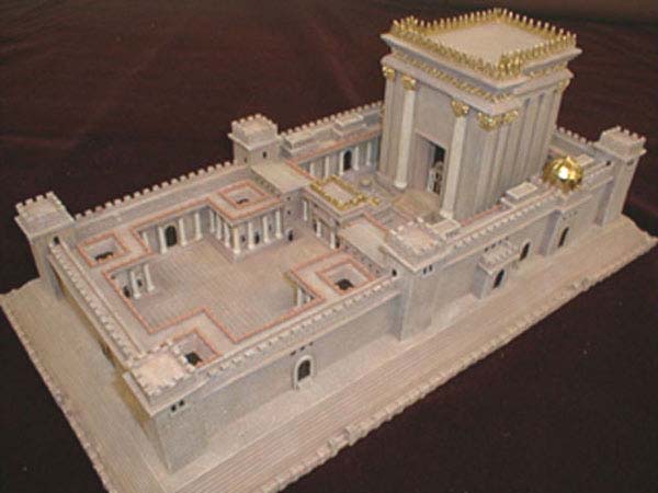 El templo de Salomón, donde Isaías tuvo la visión