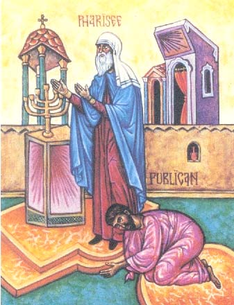Dios limpia el pecado del profeta arrepentido No como el fariseo: "El fariseo, puesto en pie, oraba consigo mismo de esta manera: Dios, te doy gracias porque no soy como los otros
