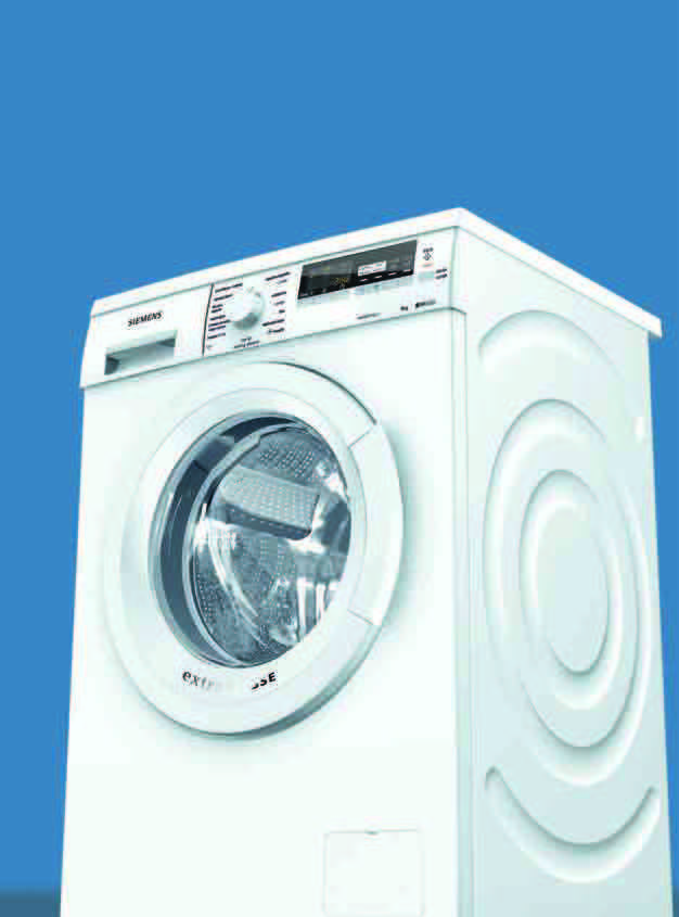 Lavadora con tecnología waterperfect WM14Q468EE Las lavadoras con tecnología waterperfect cuentan con el