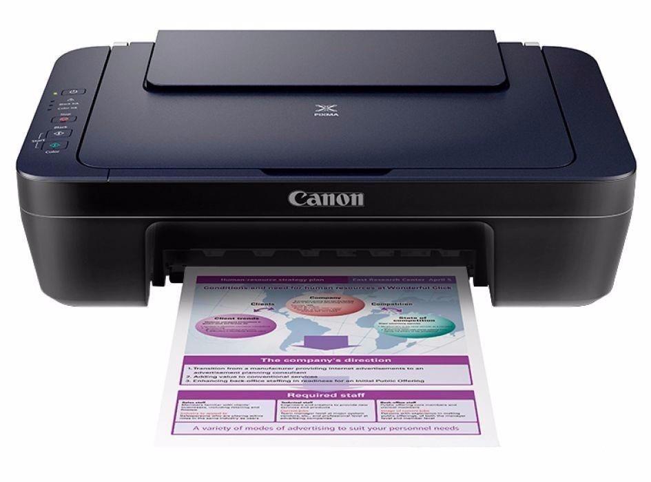 PIXMA E402 Impresoras de inyección de tinta multifunción serie E Impresora multifunción compacta con nuevos cartuchos de tinta de bajo coste La PIXMA E402 es una impresora Inkjet Inkjet compacta que