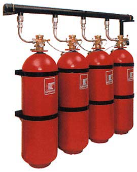 FM-200 El agente extintor FM-200 es un gas limpio ampliamente aceptado como sustituto del halón.