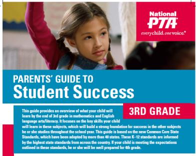 Por favor visite el sitio web de la Asociación Nacional de Padres y Maestros que ha publicado las Guías para Padres para Fomentar el Éxito Escolar.
