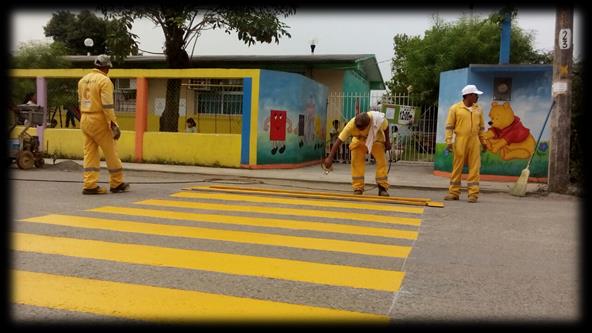 07 Rehabilitación de Paso Peatonal con pintura de tráfico en el Colegio de Bachilleres de Tabasco Plantel No. 5 04 COORDINACIÓN OPERATIVA 1.