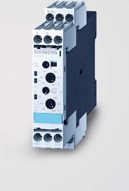 Relés de vigilancia de temperatura 3RS10/3RS11 Relés con ajuste analógico La medición de temperaturas en sólidos, líquidos y gases: esta es la especialidad de los relés analógicos de vigilancia de