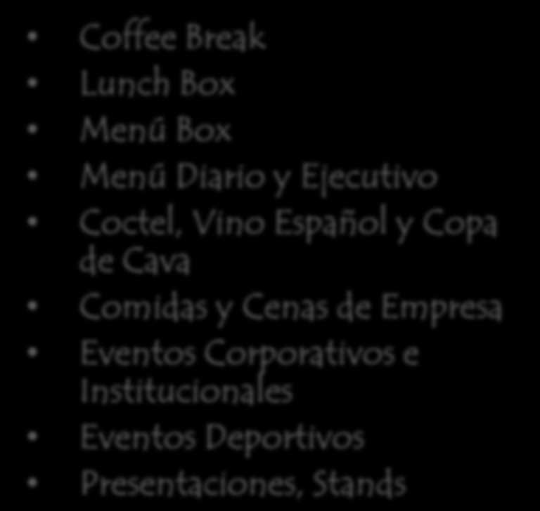 Coffee Break Lunch Box Menú Box Menú