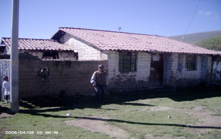 T y rad solar Vivienda rural en Peru Propuesta Técnica de Confort Térmico para Viviendas en Comunidades Localizadas entre 3000 y 5000 msnm casa sin muro trombe pero con