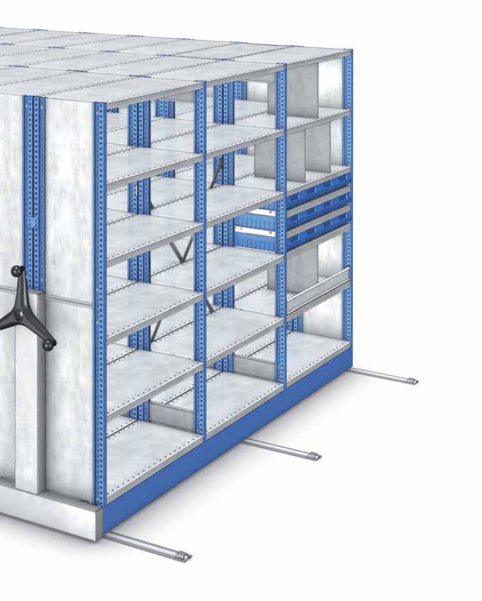 Divisorias verticales Cajones de plástico Conjunto atirantado Frontis de retenedor de carga Manivela de