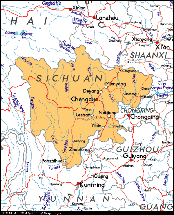 Esta, era considerada como un "distrito autónomo especial ", en 1939, debido a la carencia de unión entre el pueblo khampa y el resto de China.
