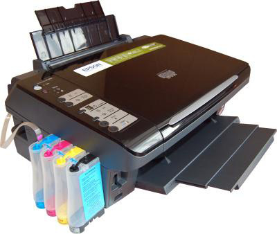 Inyección de tinta Las impresoras de inyección de tinta funcionan expulsando gotas de tinta de diferentes tamaños sobre el papel.