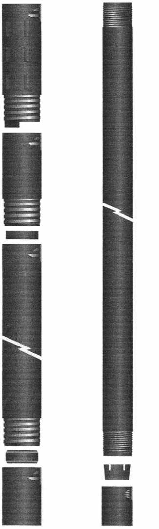 Core Barrels B y N TW-C Barriles Muestreadores de Pared Delgada. Diá.
