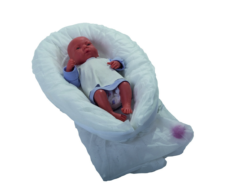 El Nido de Contención está pensado para facilitar un correcto posicionamiento fisiológico y para proporcionar un ambiente agradable alrededor del bebe. Temperatura de lavado 60º c.