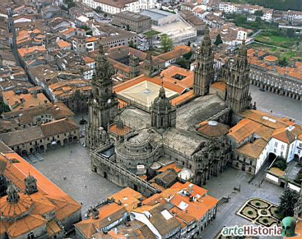 Arte Románico: Catedral de Santiago de Compostela EL ROMÁNICO se desarrolla durante los siglos XI y XII en toda Europa.