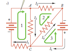 Problemas adicionales SERIE 2 16) Para el circuito que se muestra a continuación, escriba todas las ecuaciones necesarias (linealmente independientes), de acuerdo a las Reglas de