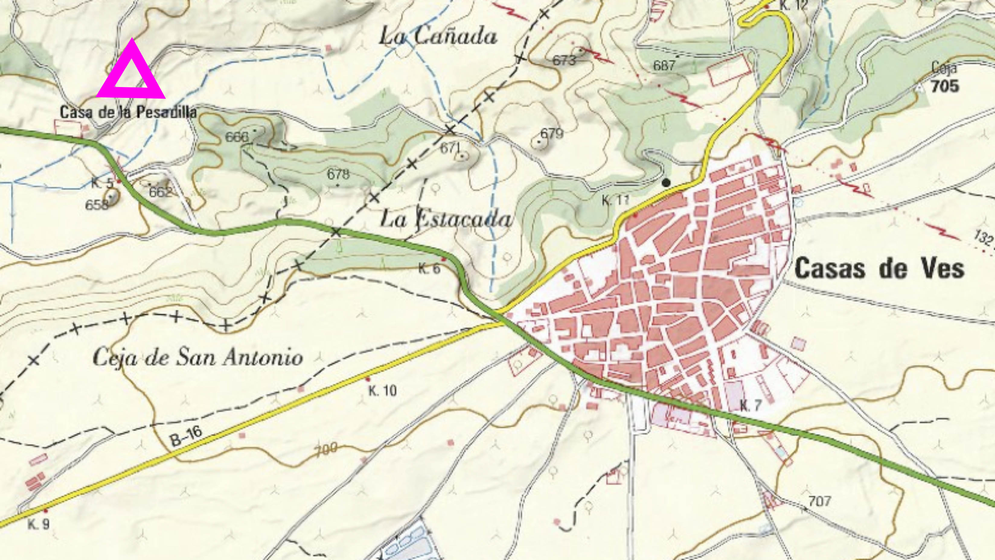 LARGA DISTANCIA Paraje La Pasadilla Desde Casas de Ves, coger carretera CM-3207 en dirección a Alborea.