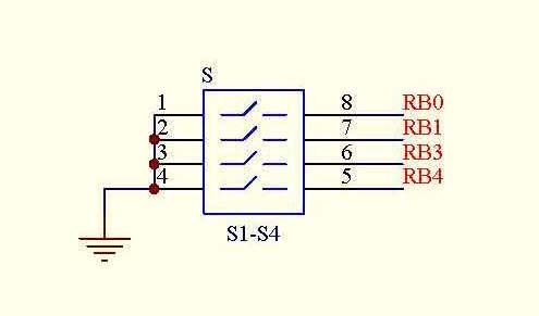 3.1MICROSWITCHES: 4 Una vez inicializados los puertos se puede desde el programa leer desde los microswitches, considerando los diagramas electrónicos que se muestran enseguida.