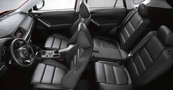 FLEXIBILIDAD Con la Mazda CX-5 puedes disfrutar todas las comodidades de una espaciosa camioneta a donde quiera que vayas.