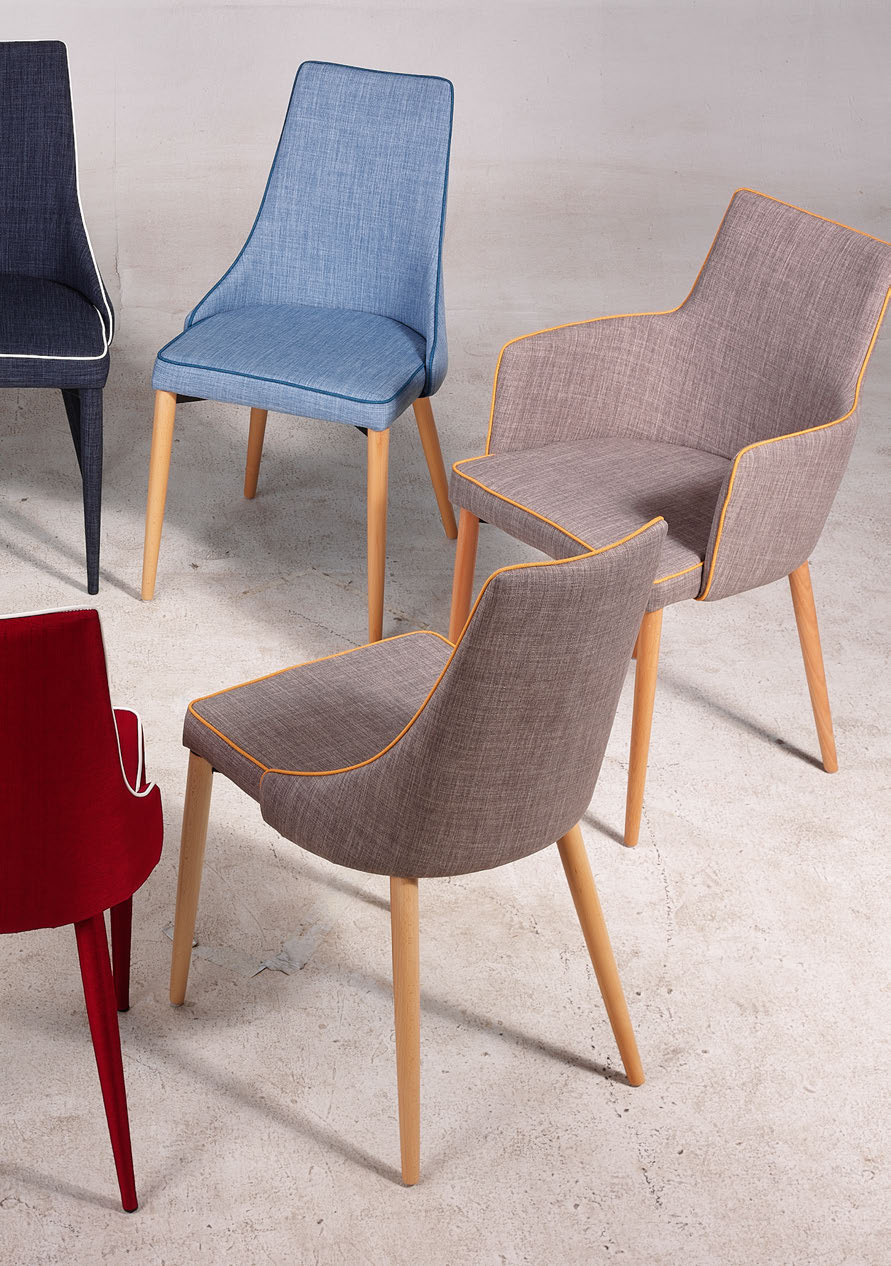 Un mundo en variedades de sillas, con un abanico de colores para todos los gustos y adaptables a todos los espacios.