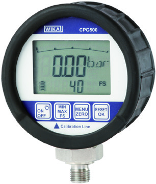 Calibración Manómetro digital Modelo CPG500 Hoja técnica WIKA CT 09.