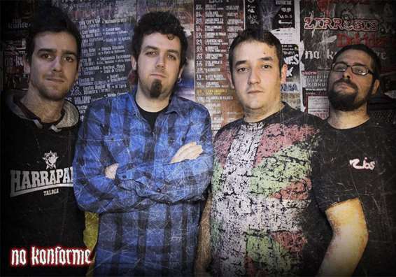 NO KONFORME En 2006, en pleno barrio madrileño de Carabanchel, nacía esta formación que tiene una gran influencia del punk callejero.