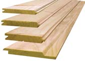Maderas Descripción Técnica de los s MSD Revestimiento Perfil de madera de pino radiata seca al 12% promedio. Clasificación Cada pieza de madera es clasificada visualmente conforme a una norma.