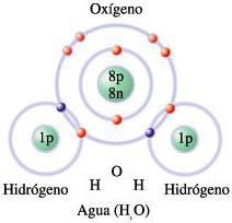 número de protones y electrones, los electrones compartidos son atraídos más fuertemente por el átomo de oxígeno, por su mayor electronegatividad, que por los átomos de hidrógeno.