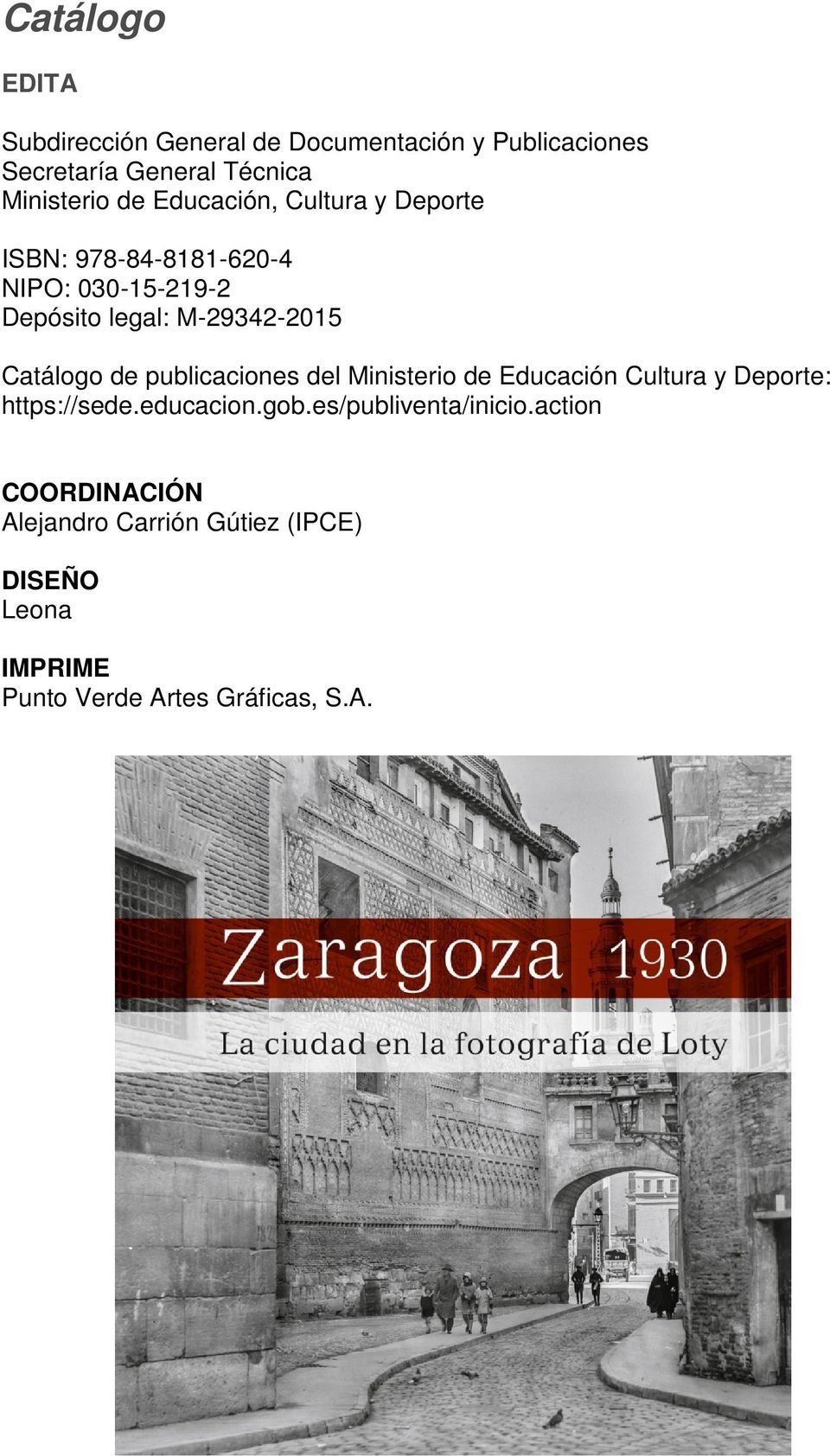 de publicaciones del Ministerio de Educación Cultura y Deporte: https://sede.educacion.gob.