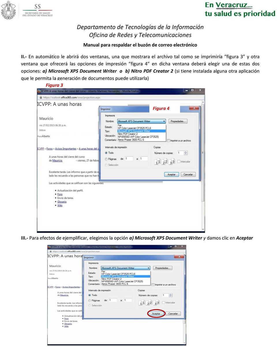 Writer o b) Nitro PDF Creator 2 (si tiene instalada alguna otra aplicación que le permita la generación de documentos puede
